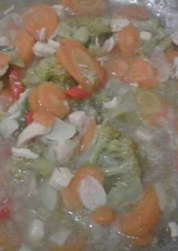 Tumis brokoli wortel