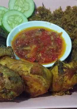 Ayam Goreng & Rempela Ati Serundeng