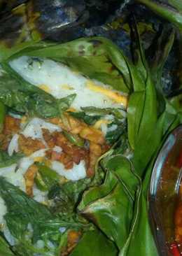 Nasi bakar teri medan