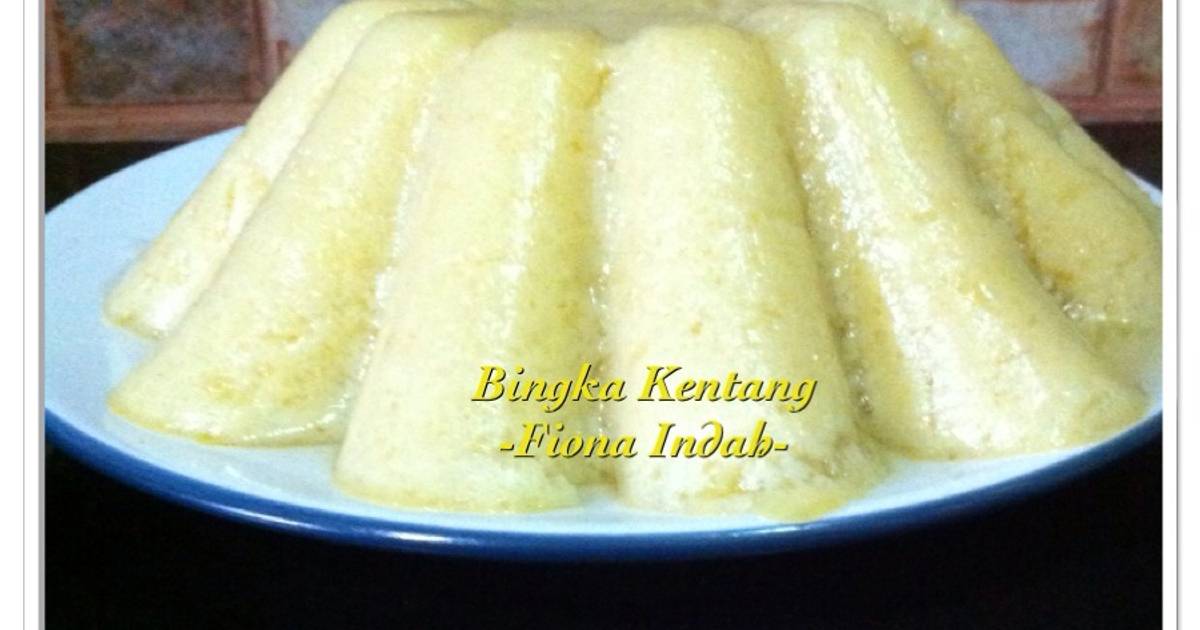 Resep Bingka Kentang Kukus