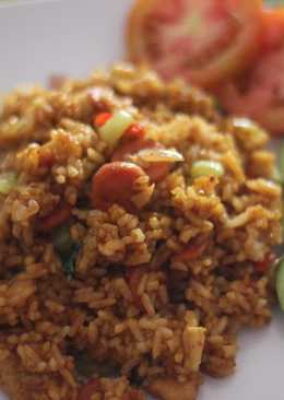 Nasi goreng sosis