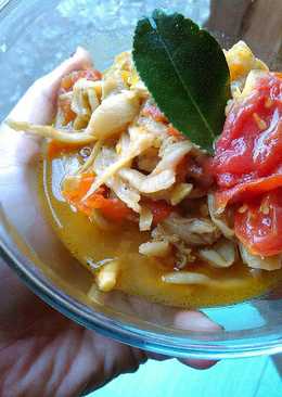 Jamur Tiram Kuah Pedas