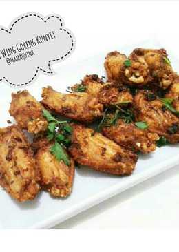 Chicken wings goreng kunyit