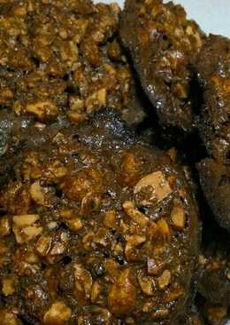 Coklat rocis (choco peanut cookies)