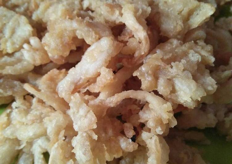 bahan dan cara membuat Jamur tiram crispy