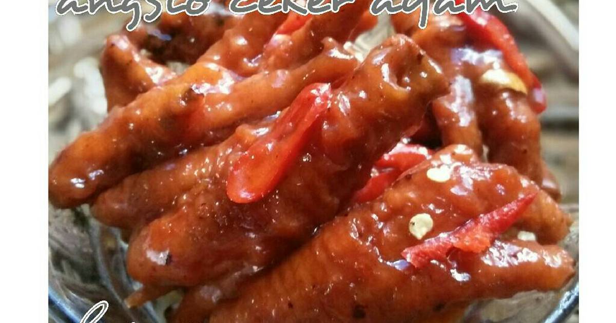 Resep Angsio Ceker Ayam (Halal) oleh Ranny tanudibrata 