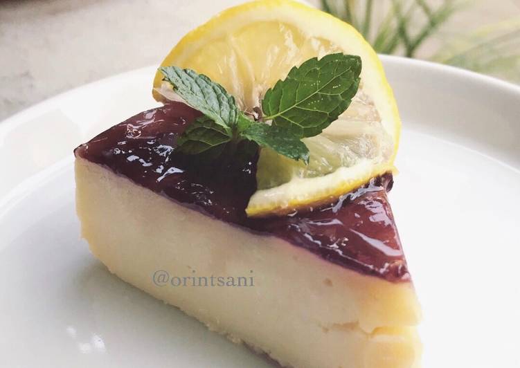 resep lengkap untuk Cheese Cake Roti Tawar