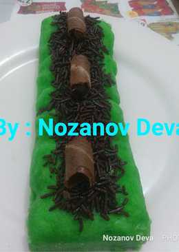 Bolu Pandan Cokelat Deva