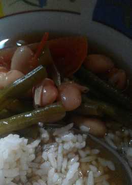 Sayur kacang merah amis lada