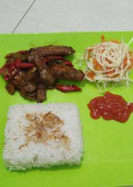 Ayam Teriyaki ala hokben rumahan