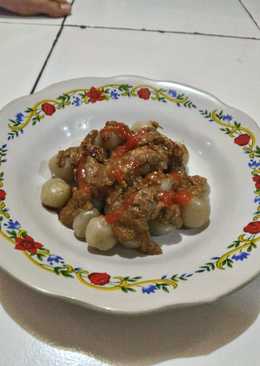 Cilok Bandung Bumbu Kacang