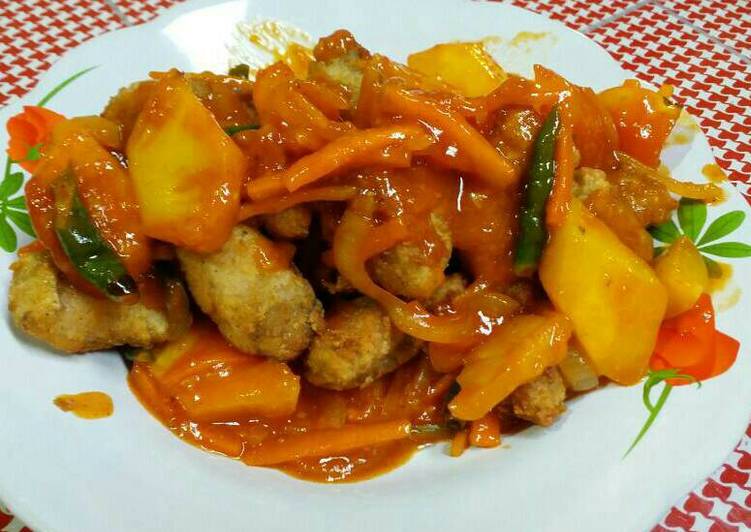 Fillet Tenggiri Tepung Asam Manis Fillet Tenggiri Tepung Asam Manis