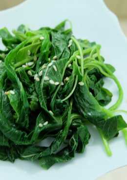 Spinach Side Dish / Sigeumchi Namul