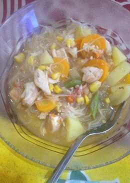 Sop bihun campur