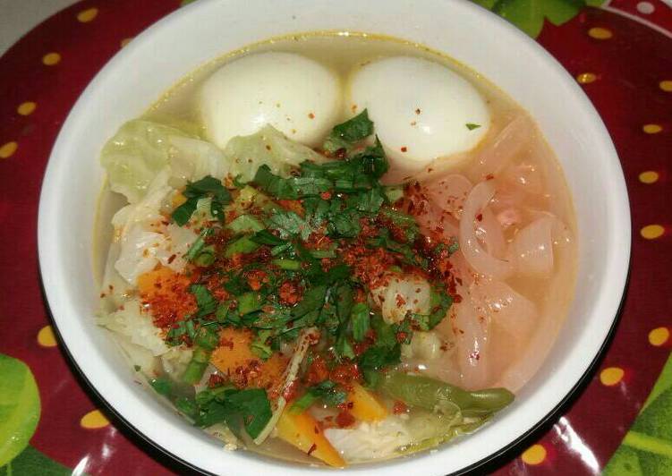 gambar untuk resep Sup Sayuran Campur #keto_warrior