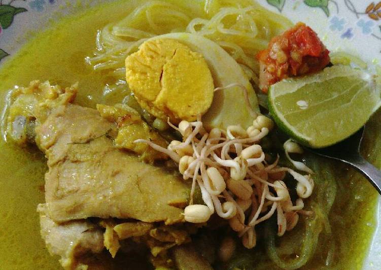  Resep Soto ayam bumbu sederhana rasa istimewa oleh Nellia 