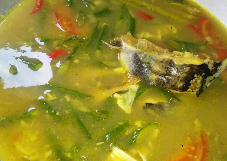 Resep Gangan asam patin - Alia