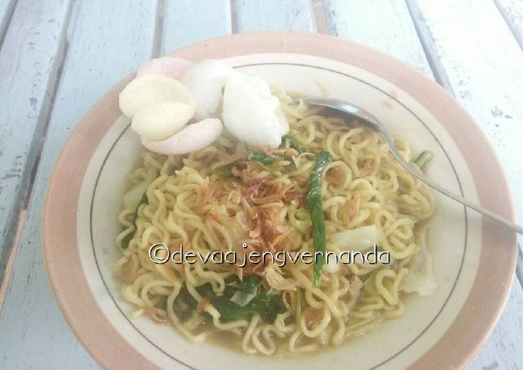 resep makanan Mie Burung Dara Rebus