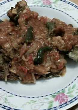 Gurame goreng tepung saus asam manis