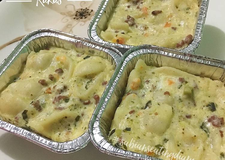 resep Mpasi 9m+ 4 bintang Macaroni schotel kukus