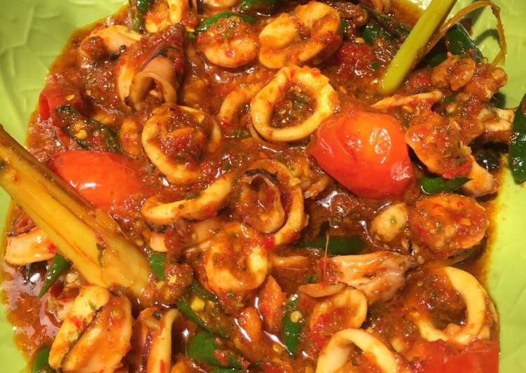 Cumi Udang Super Pedas Khas Manado Cumi Udang Super Pedas Khas Manado