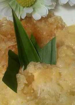 Sawut keju manis(Singkong parut)