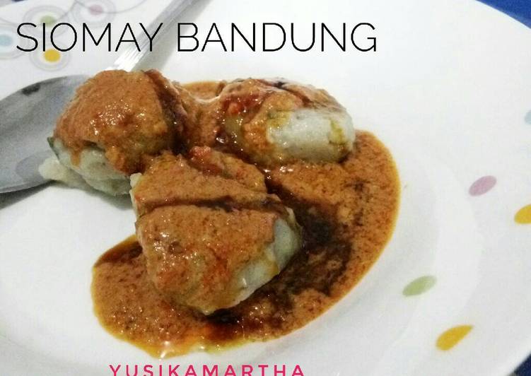 resep lengkap untuk Siomay Bandung special