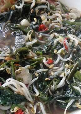 Sayur Kangkung Toge Saus Tiram