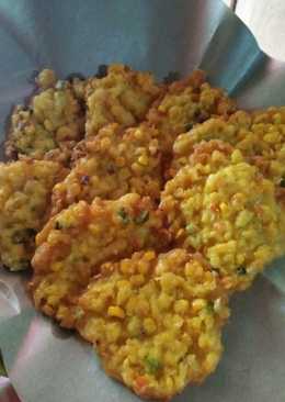 Dadar jagung pakai telur #Ramadhanku