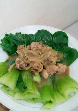 Pok choi ayam saus tiram