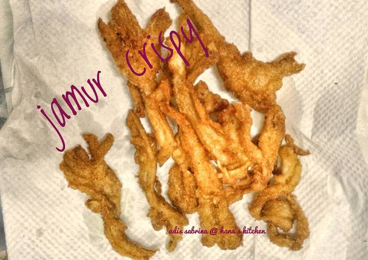 resep Jamur crispy