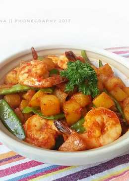Sambel Kentang Udang