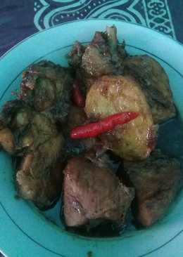 Semur ayam n kentang