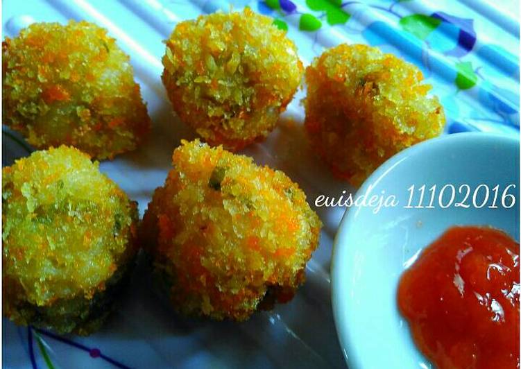 resep lengkap untuk Bakso ayam goreng