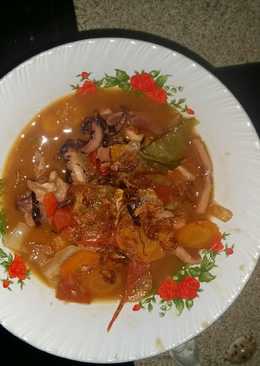 Cumi Asam Pedas Sayur Sehat