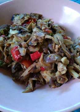 Suwir tongkol sambel bawang