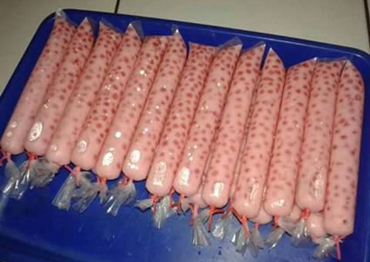 resep lengkap untuk Es lilin mutiara