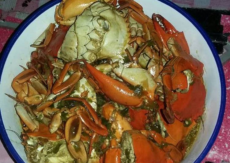 resep lengkap untuk Kepiting asam manis pedas super simple