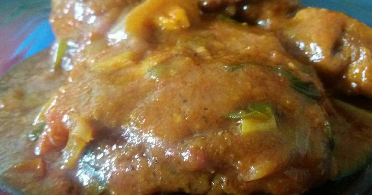 Resep Ayam Goreng Saus Padang Maknyuuuus ala Ummu Kaia