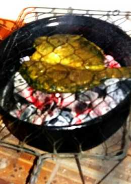 Ikan bakar bumbu padang