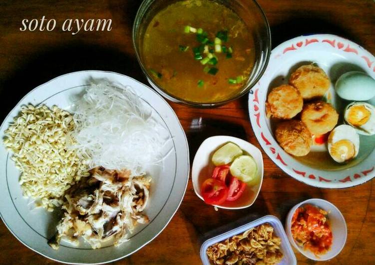 Resep Soto ayam bening By Novia Ratna Dewi