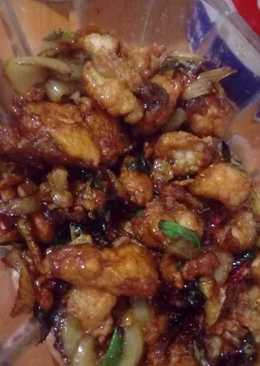 Ayam goreng tepung bumbu kecap