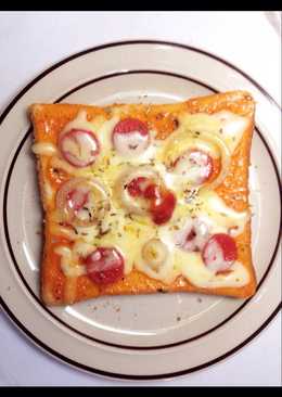 Pizza Roti Tawar (Teflon)