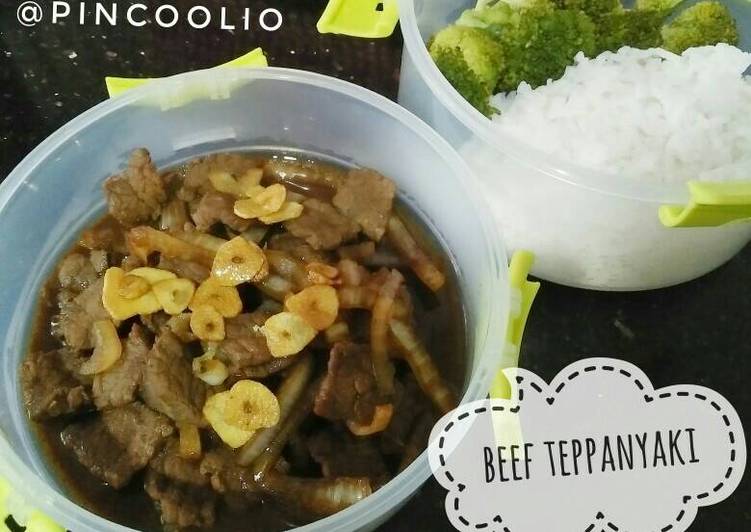 resep makanan Beef teppanyaki