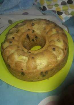 Bolu pisang kukus / steamed banana cake simple murmer