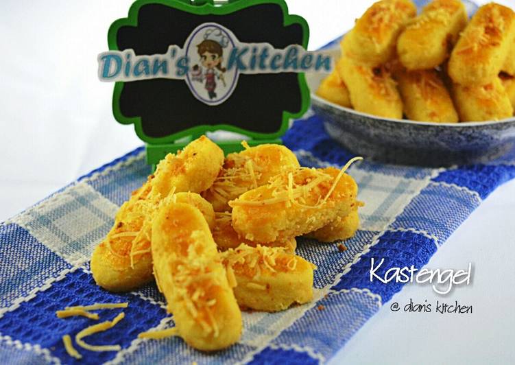 resep lengkap untuk Kastengel Keju super ngejuu.. (tanpa telur)