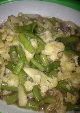 Tumis buncis bunga kol