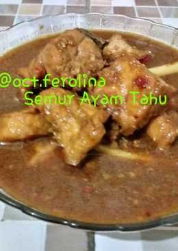 Semur Ayam Tahu