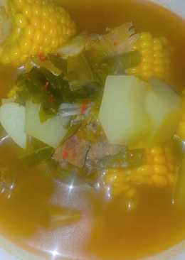 Sayur asem daging sapi tetelan