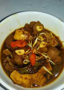 Semur bakso tahu